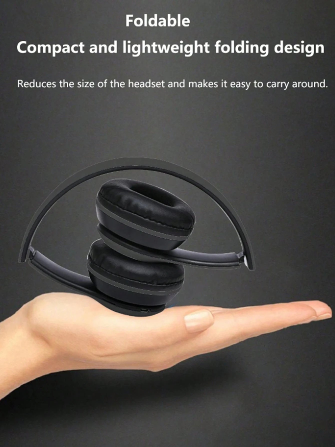 Foldable Wireless Over-ear Headphones
