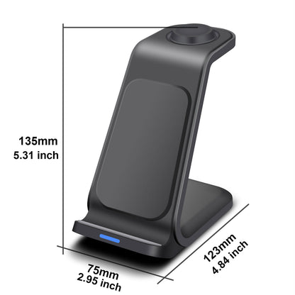 3 in 1 Wireless Charging Station