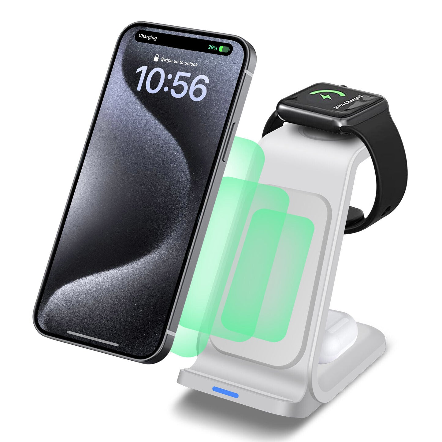 3 in 1 Wireless Charging Station