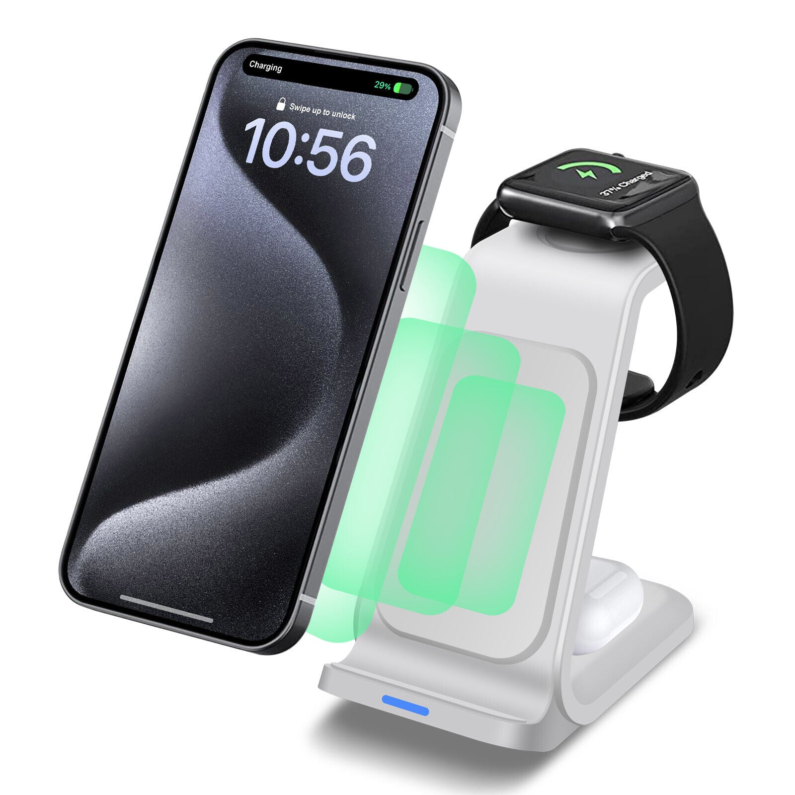 3 in 1 Wireless Charging Station