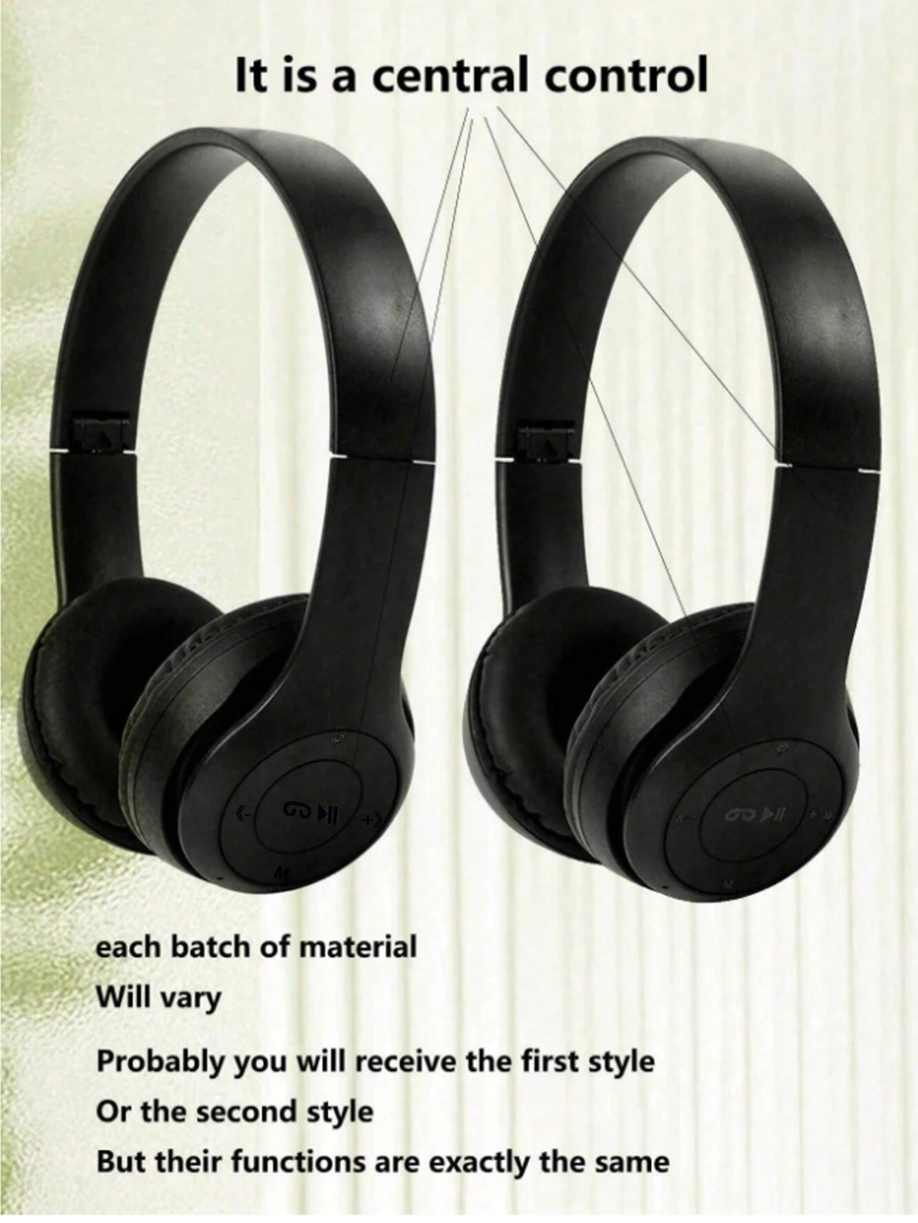 Foldable Wireless Over-ear Headphones